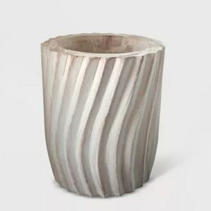 12" Textured Wood Planter - Opalhouse™